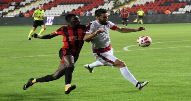 Gaziantep derbisinde kazanan Gaziantepspor