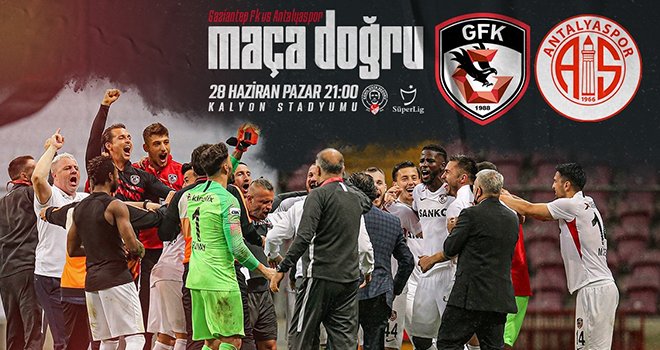 Gaziantep FK - Fraport TAV Antalyaspor maçına hazırlık