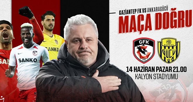 Gaziantep FK, Ankaragücü maçına hazır
