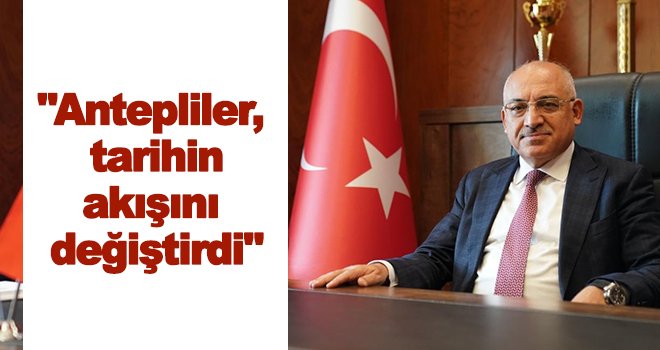 Gaziantep FK Başkanı Büyükekşi'den 25 Aralık Kutlaması