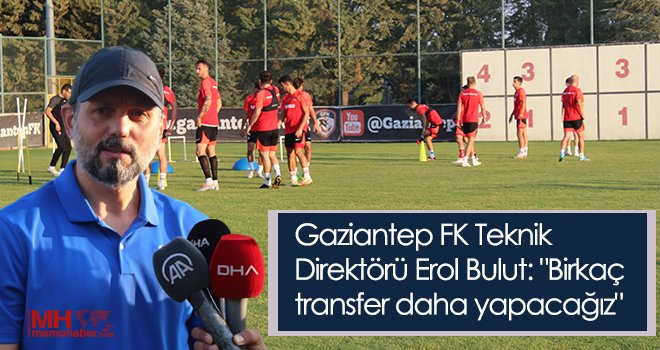 Gaziantep FK, Hatayspor maçı hazırlıklarını sürdürüyor