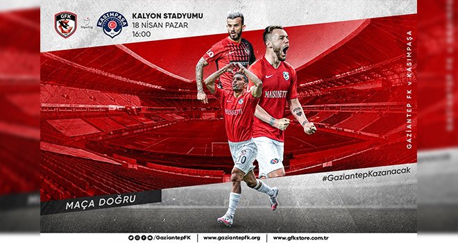Gaziantep FK, Kasımpaşa'yı ağırlıyor