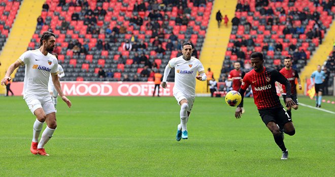 Gaziantep FK Kayserispor Karşısında Altın Buldu: 3-0