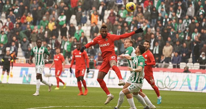 Gaziantep FK Konyaspor 0-0: 1 puan iyi puan