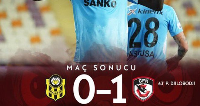 Gaziantep FK, Malatyaspor'u 1-0 mağlup etti