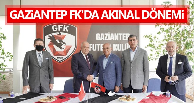 Gaziantep FK'da bayrak değişimi...