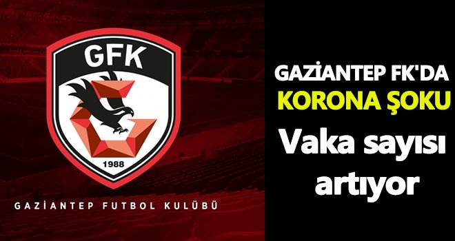 Gaziantep FK'da vaka sayısı artıyor!..