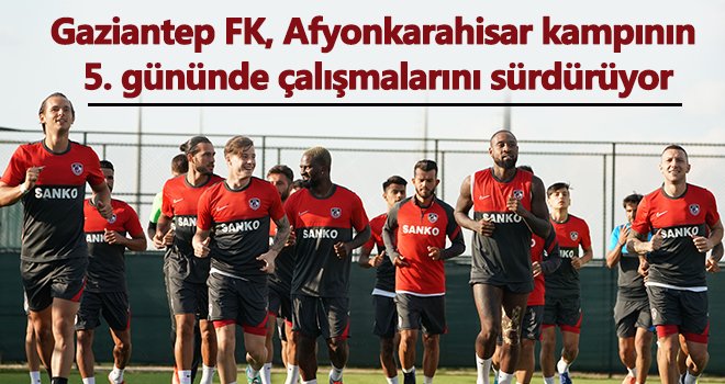 Gaziantep FK’de Ali Ateş takımla çalışmalara başladı