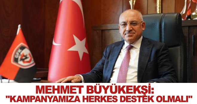 Gaziantep Futbol Kulübü destek kampanyası başlattı