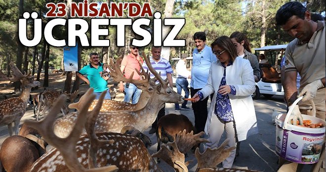 Gaziantep Hayvanat Bahçesi 23 Nisan'da ücretsiz