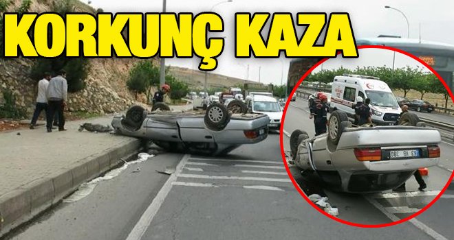 Gaziantep karayolunda feci kaza: 4'ü çocuk 7 yaralı