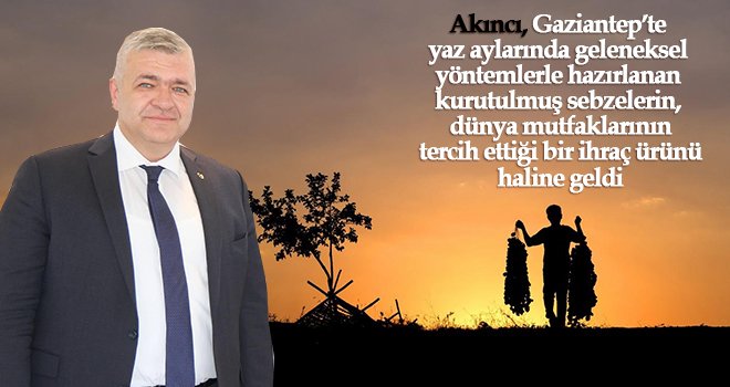 Gaziantep kurutmalığı Dünya mutfaklarında