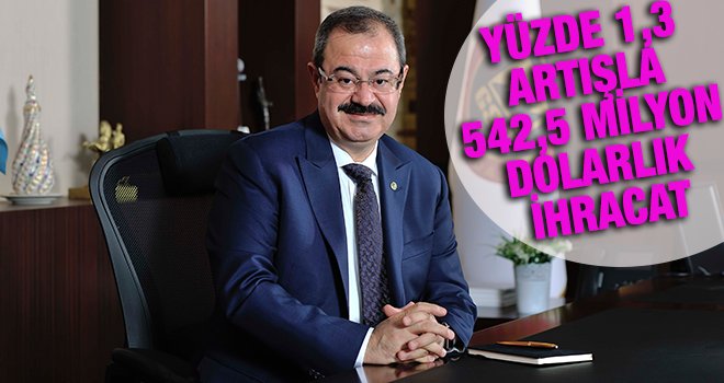 Gaziantep Nisan ayı ihracatı açıklandı