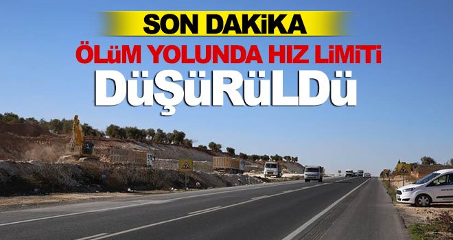 Gaziantep-Nizip arası karayolunun hız limiti düşürüldü