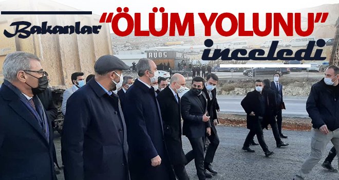 Gaziantep-Nizip-Birecik Karayolu'ndaki çalışmalar denetledi