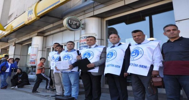 Gaziantep öğretmenlerden ek gösterge eylemi