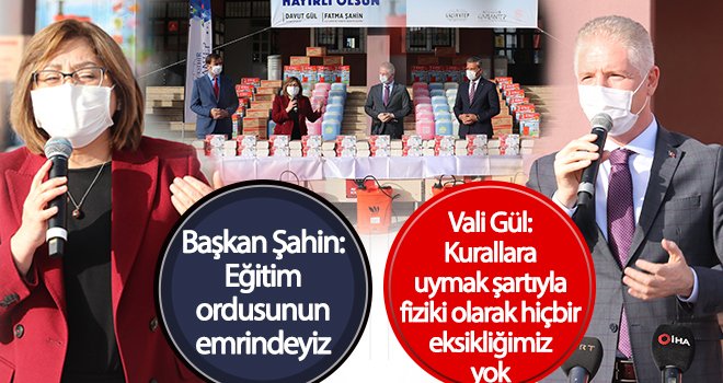 Gaziantep okulları normalleşmeye hazır