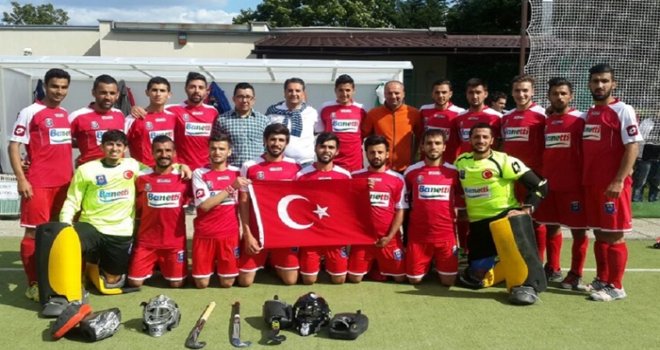 Gaziantep Polis Gücü hokeyde Avrupa ikincisi