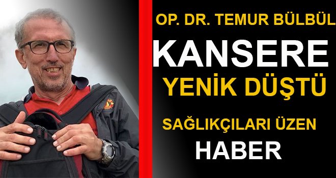 Gaziantep sağlık camiasını yasa boğan ölüm