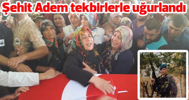 Gaziantep şehidini tekbirlerle uğurladı