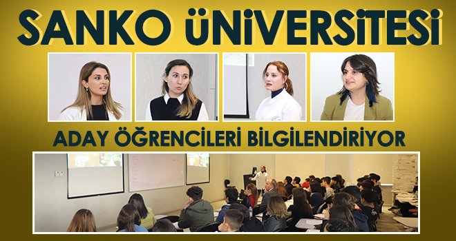 Gaziantep Simya Koleji'nden SANKO Üniversitesi’ne ziyaret 