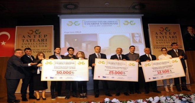 'Gaziantep Tatları Ambalaj ve Tasarım Yarışması' ödül töreni yapıldı
