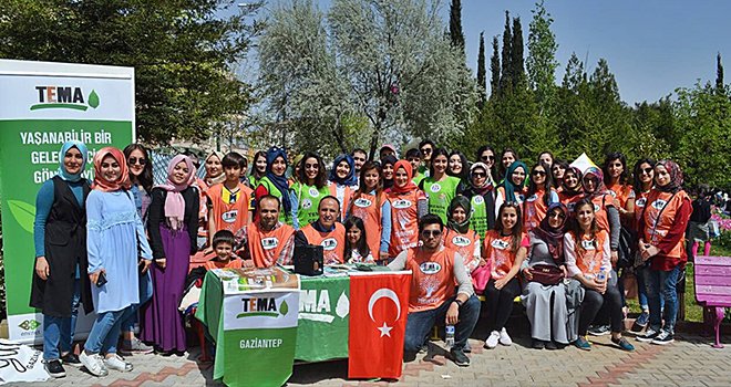 Gaziantep TEMA bahar şenliklerinde