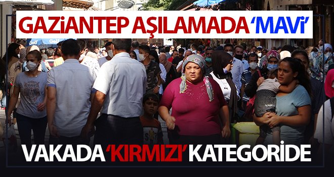 Gaziantep vakada 'kırmızı' kategoriye geçti!
