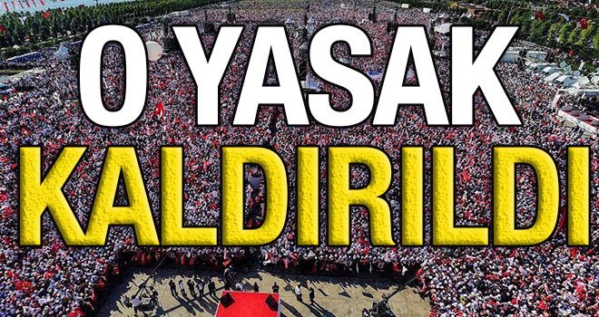 Gaziantep Valiliği yasağı kaldırdı