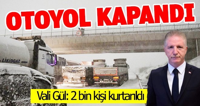 Gaziantep Valisi Gül karın bilançosunu açıkladı!