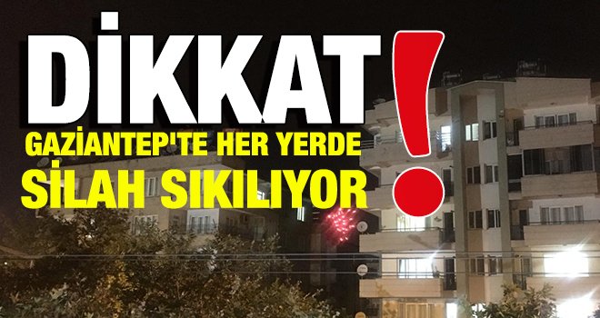 Gaziantep'te zafer kutlamaları silahları patlattı
