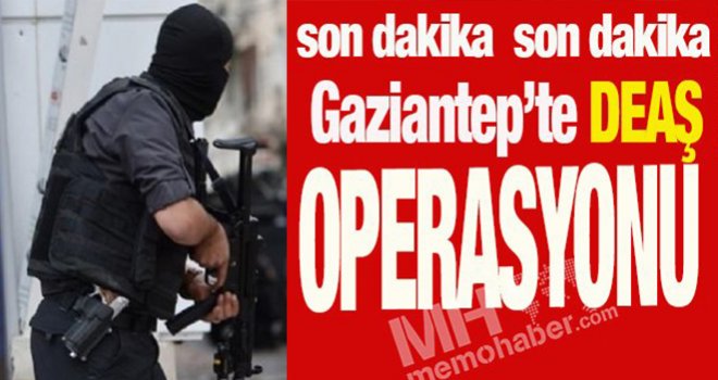 Gaziantep'e DEAŞ operasyonu! Mali kaynak çökertildi 5 gözaltı