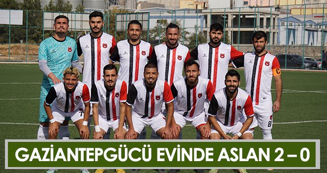 Gaziantepgücü evinde Aslan 2 – 0