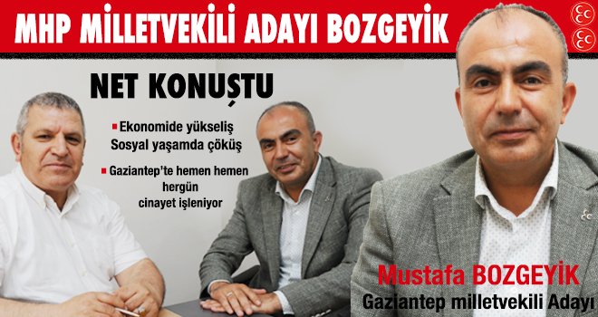 Gaziantep'in asayiş sorununu çözmeliyiz