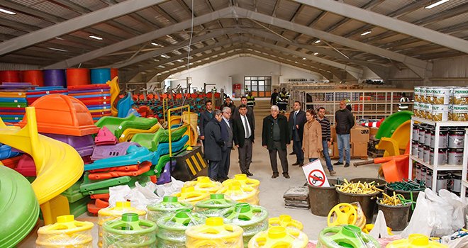 Gaziantep'in en büyük serası takdir gördü 