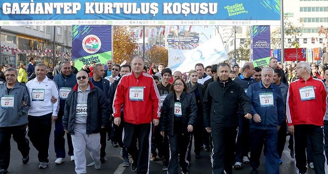 Gaziantep'in 'Kurtuluş Koşusuna' 35 bin kişi katılacak