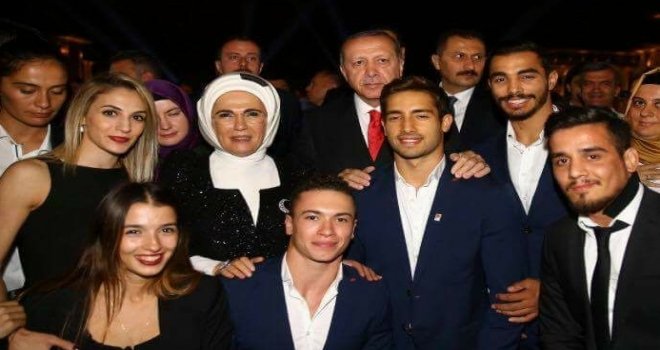 Gaziantepli cimnastikçi Göksu Üçtaş Beştepe'oe