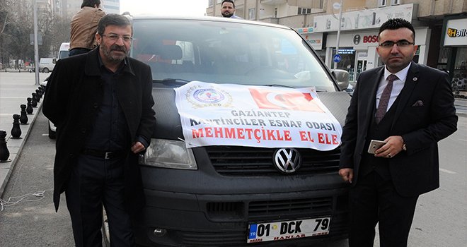 Gaziantepli Kantincilerden Mehmetçiğe destek