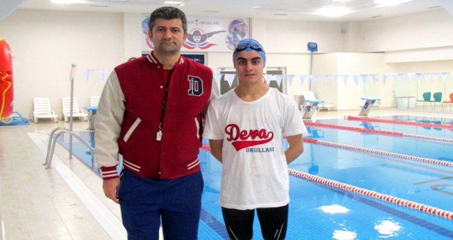 Gaziantepli milli yüzücünün hedefi altın madalyada