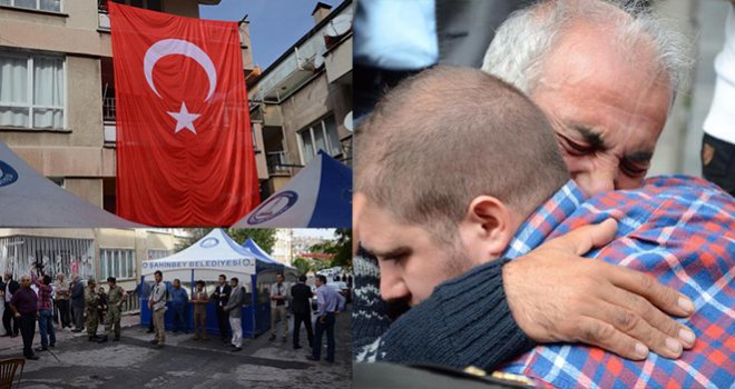GAZİANTEPLİ ŞEHİT ASTSUBAYIN EVİNDE YAS