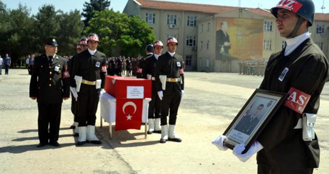 Gaziantepli şehit için tören düzenlendi