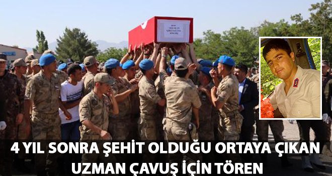Gaziantepli şehit için tören düzenlendi!..