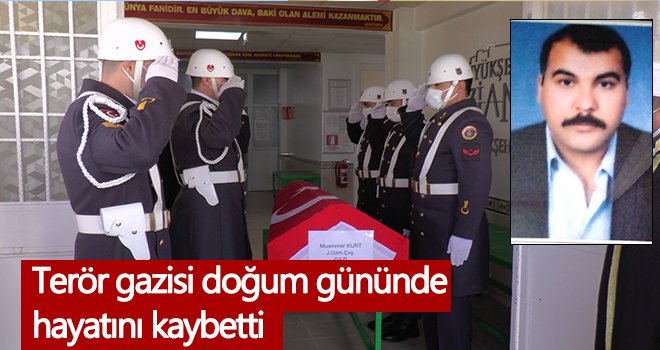 Gaziantepli terör gazisi, son yolculuğuna uğurlandı