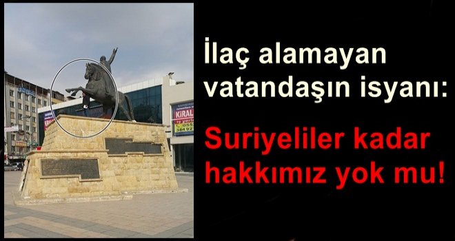 Gaziantepli vatandaşın ilaç isyanı...