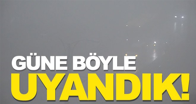 Gaziantepliler 2 gündür sisle uyanıyor