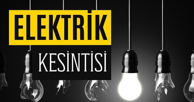 Gaziantepliler dikkat! Hangi mahallelerde elektrik kesintisi olacak?