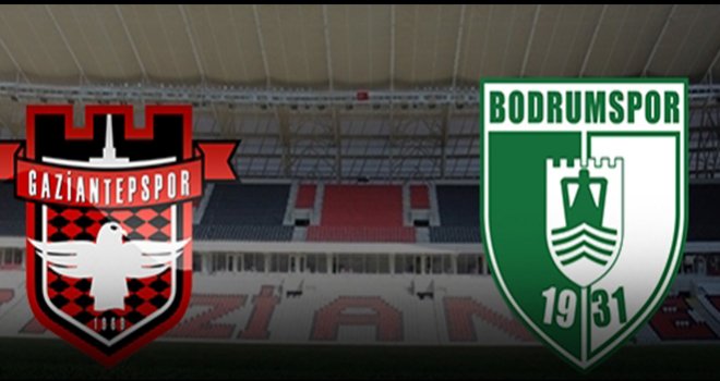 Gaziantepspor- Bodrum Belediyesi Bodrumspor: 0-1