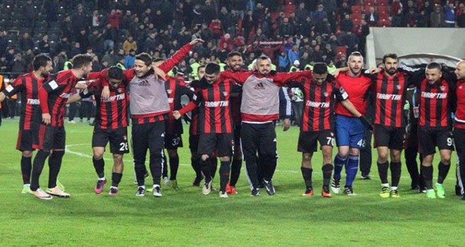 Gaziantepspor'un galibiyet hasreti sona erdi