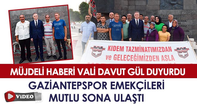 Gaziantepspor emekçilerinin alacakları valilik ve belediyeler tarafından ödenecek