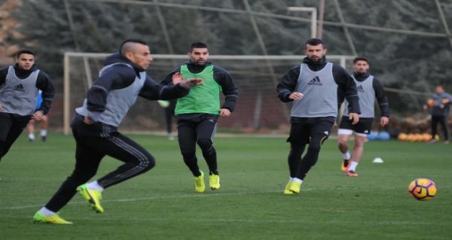 Gaziantepspor, Kayserispor maçı hazırlıklarını sürdürüyor